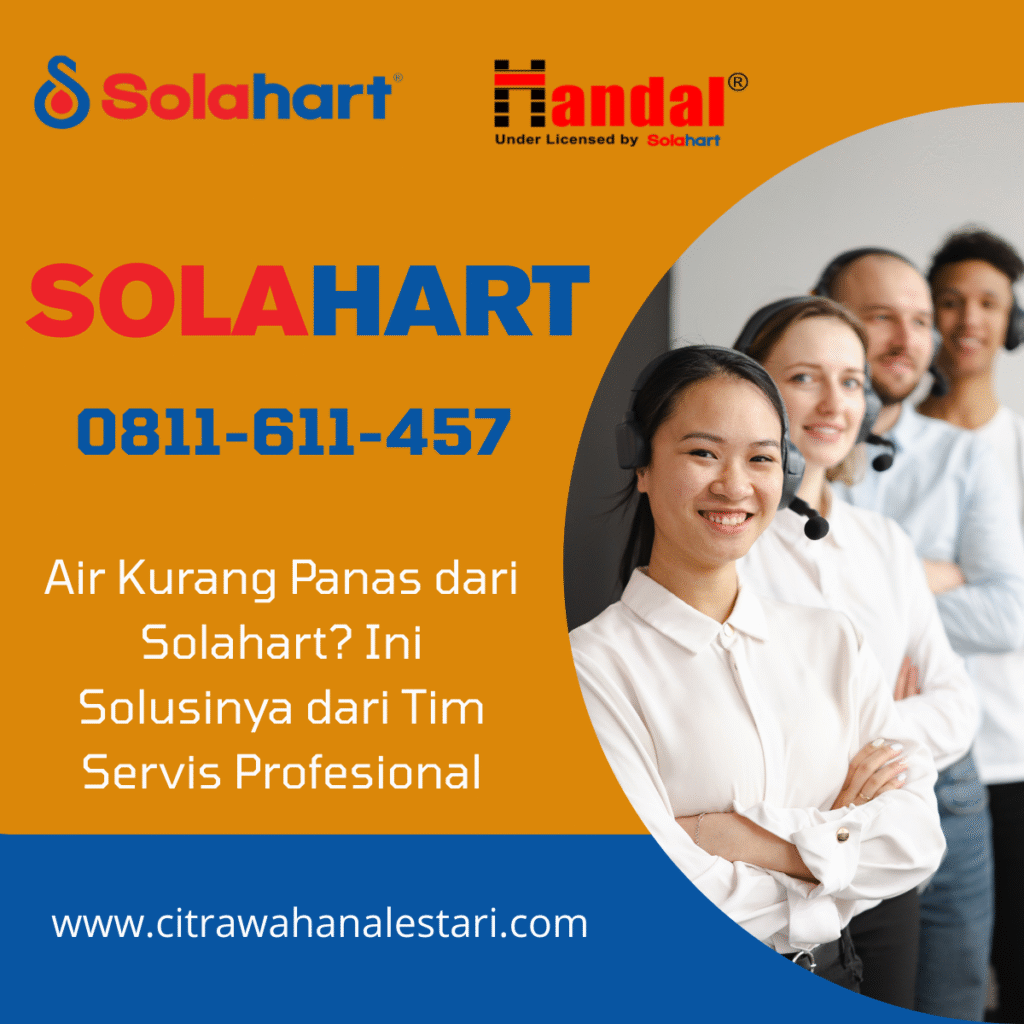 Air Panas Solahart Tidak Mengalir? Service Center Resmi Siap Bantu!