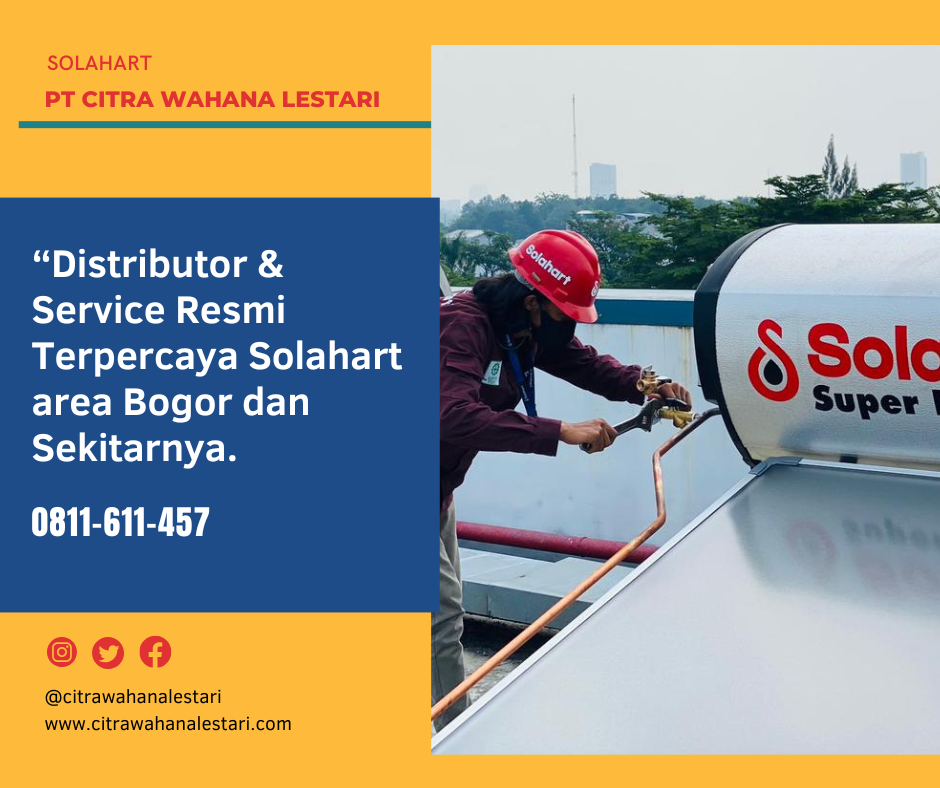Perbaikan Solahart Resmi Bogor - Teknisi melakukan pemeriksaan Solahart