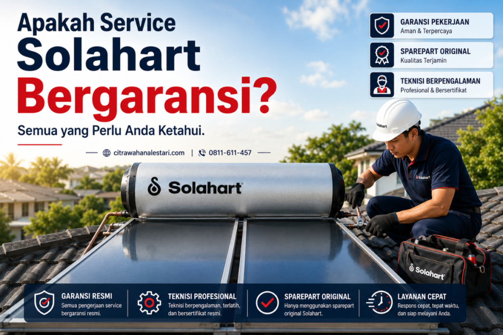 Apakah Service Solahart Bergaransi? Hal yang Perlu Anda Ketahui.